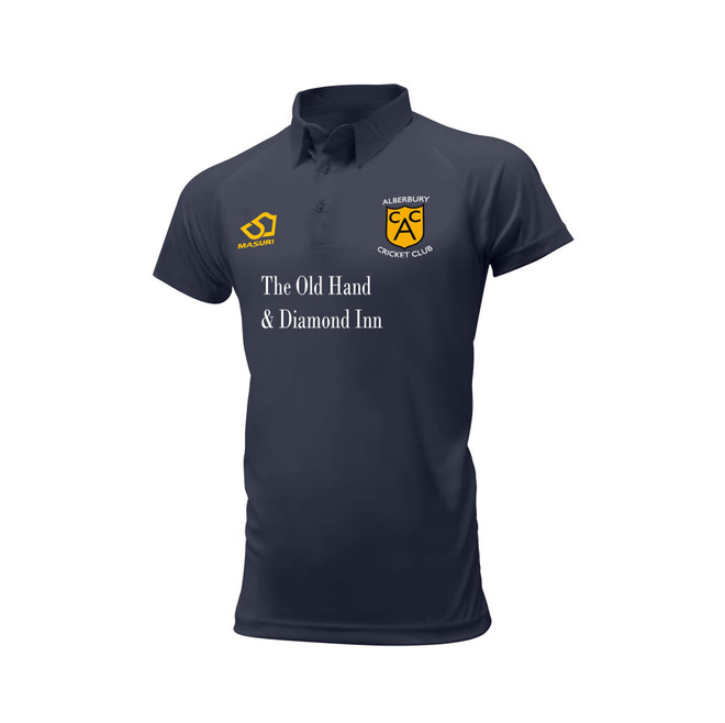 Mens Short Sleeve Coloured Cricket Shirt -ALBBRY