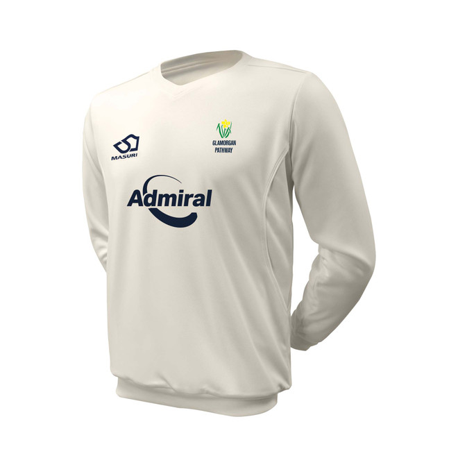 Junior Long Sleeve Cricket Slipover -GLAMPATHWAY
