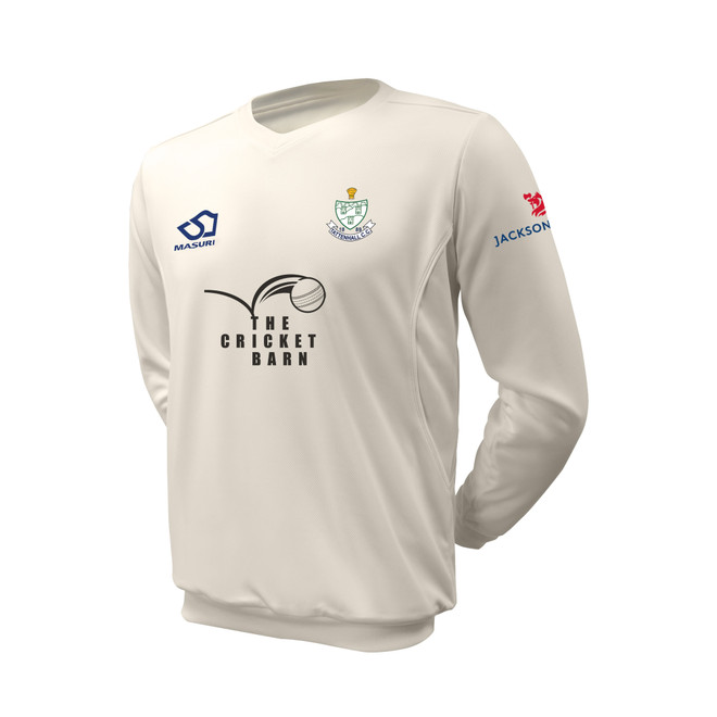 Junior Long Sleeve Cricket Slipover -TATTHCC