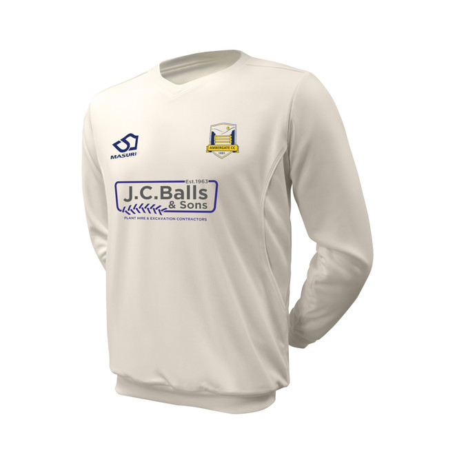 Long Sleeve Cricket Slipover -ABGCC