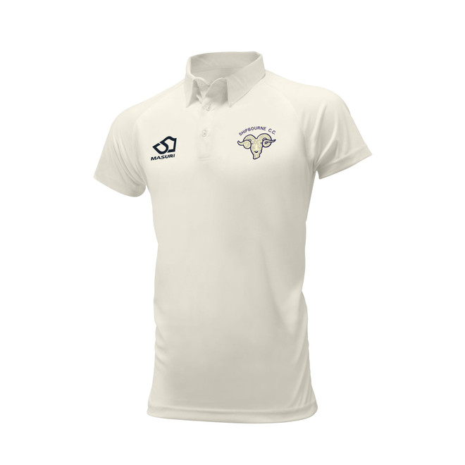 Junior Short Sleeve Cricket Shirt-SHIPB