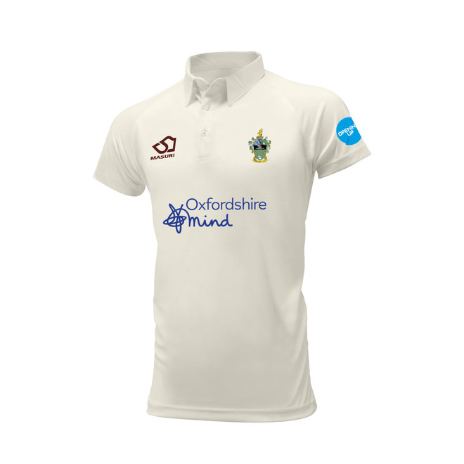 Mens Short Sleeve Cricket Shirt-DIDCOT