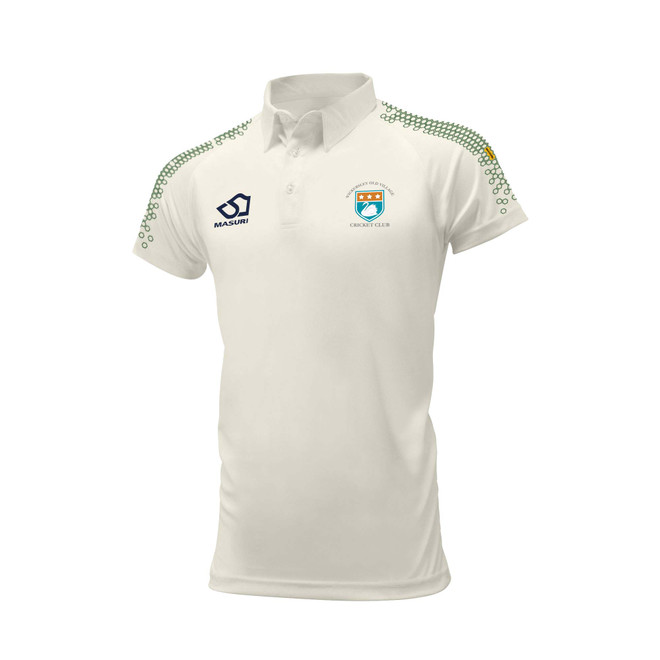 Junior Short Sleeve Cricket Shirt-WICKOV