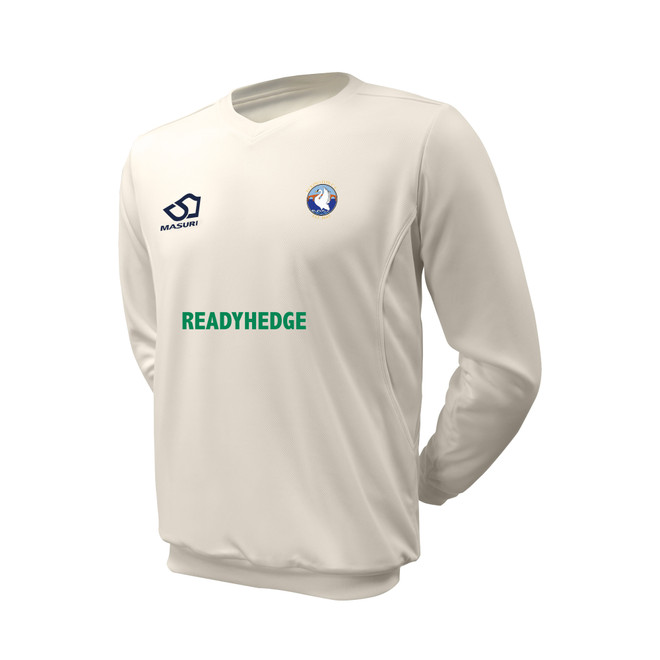 Junior Long Sleeve Cricket Slipover -ECCWORC 
