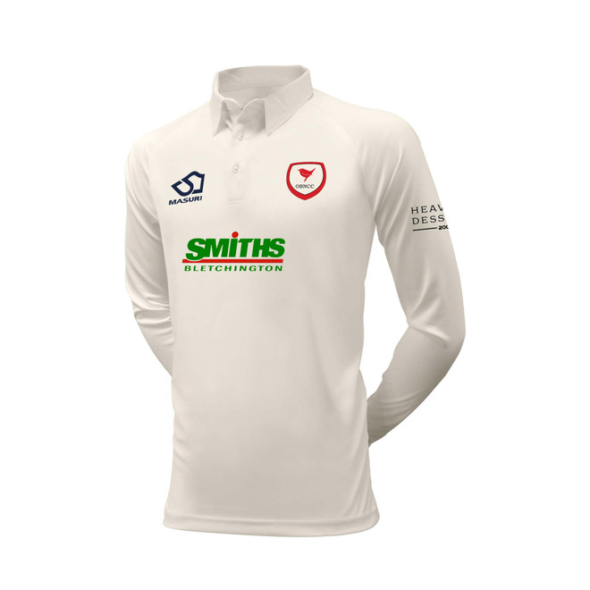Long Sleeve Cricket Shirt-OXBNCC