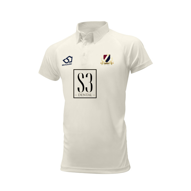 Mens Short Sleeve Cricket Shirt-CHEMC