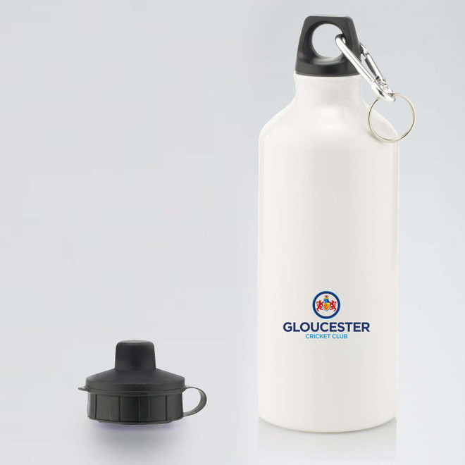 Aluminium Water Bottle with 2 Cap Styles-GLOUCC