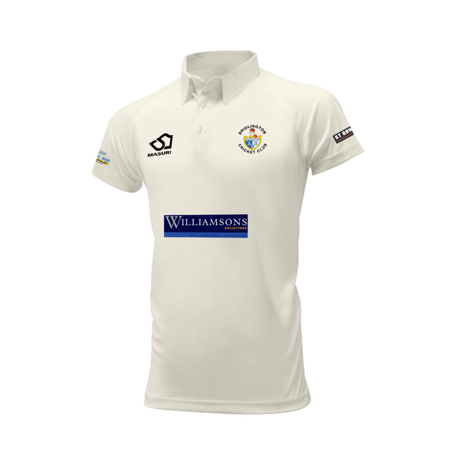 Junior Short Sleeve Cricket Shirt-BRDLTN