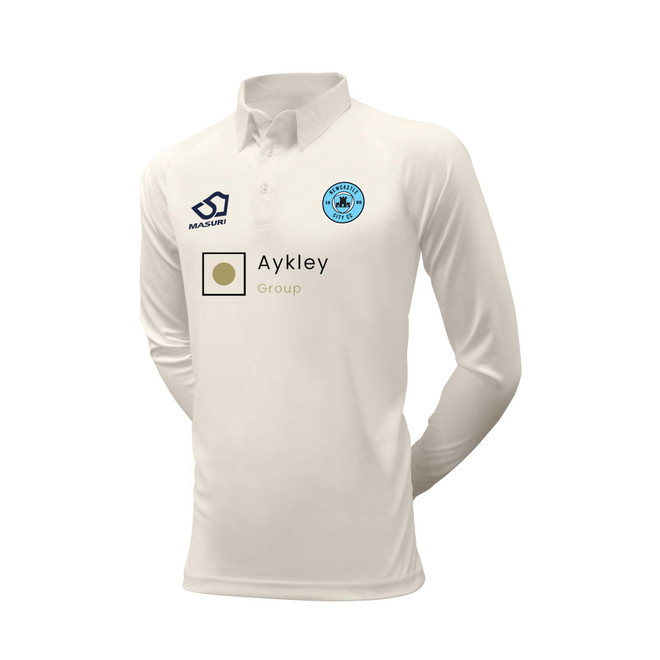Long Sleeve Cricket Shirt-NCASTLE