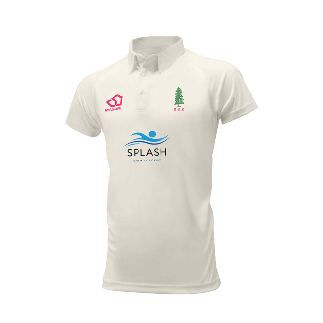 Junior Short Sleeve Cricket Shirt-ALNECC