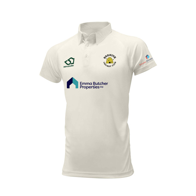 Junior Short Sleeve Cricket Shirt-BEEH