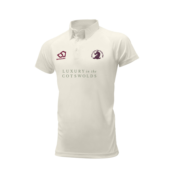 Junior Short Sleeve Cricket Shirt-GALTCC