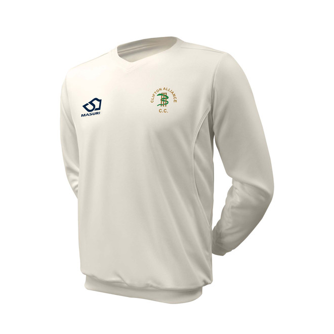 Long Sleeve Cricket Slipover -CACC