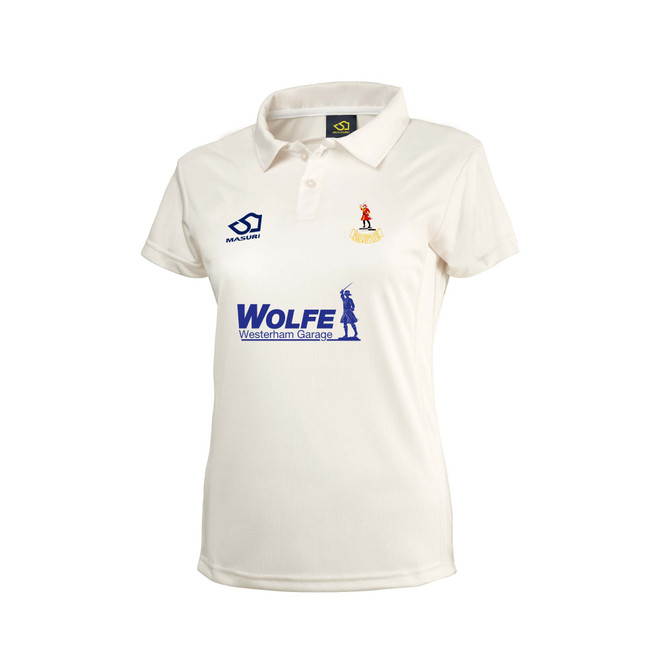 Women's Short Sleeve Cricket Shirt-WESTHCC