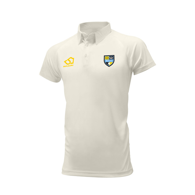 Mens Short Sleeve Cricket Shirt-WMSCC