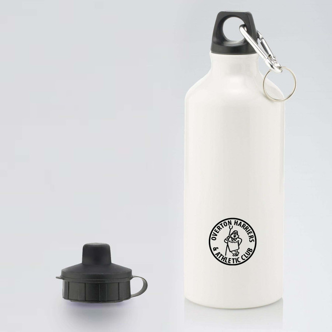 Aluminium Water Bottle with 2 Cap Styles-OVHAR