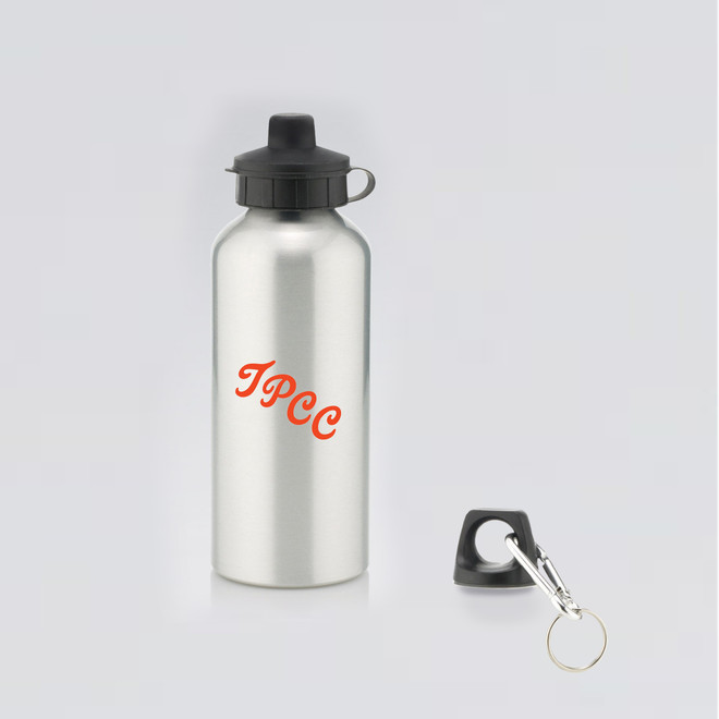 Aluminium Water Bottle with 2 Cap Styles-THPSCC