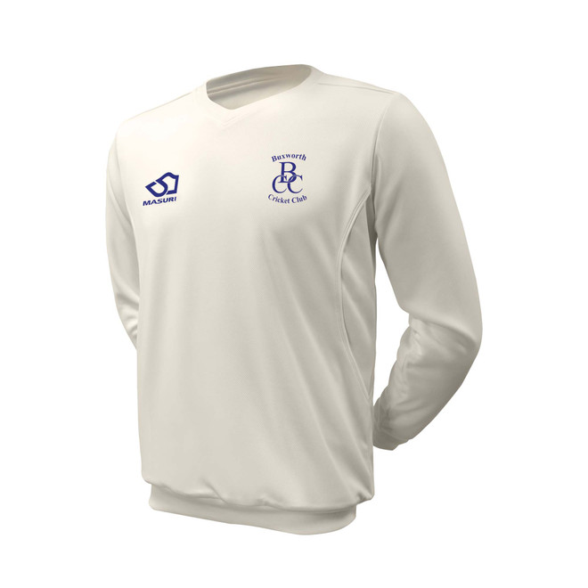 Long Sleeve Cricket Slipover -BUXWORTH