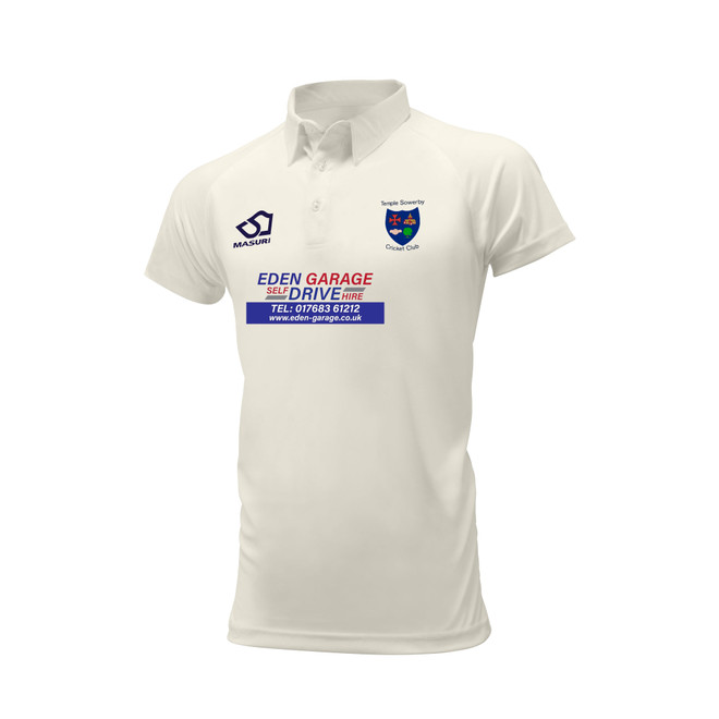 Mens Short Sleeve Cricket Shirt-TEMPS