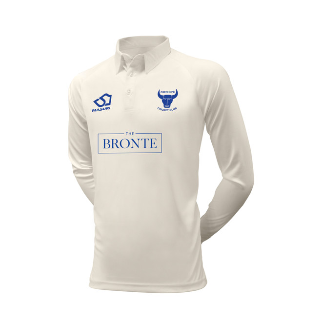 Long Sleeve Cricket Shirt (2nd XI)-OXENCC