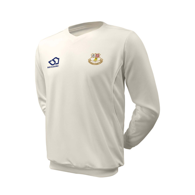 Junior Long Sleeve Cricket Slipover -CALBECK
