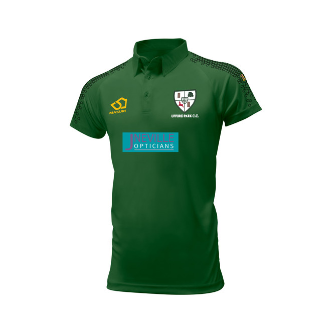 Mens Short Sleeve Coloured Cricket Shirt -UPCC