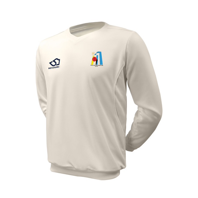 Junior Long Sleeve Cricket Slipover -YSCC