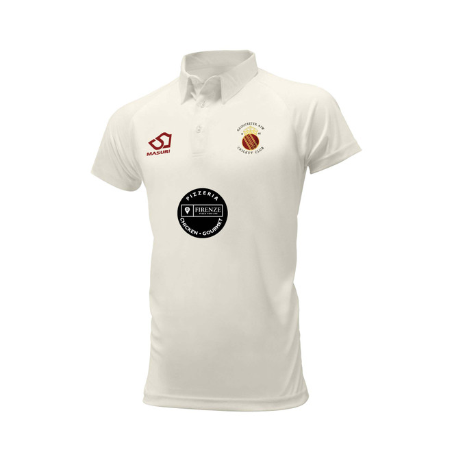 Junior Short Sleeve Cricket Shirt-GLOUAIW