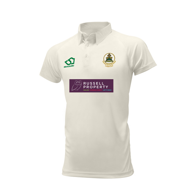 Mens Short Sleeve Cricket Shirt-SHECBundle