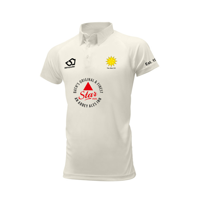 Junior Short Sleeve Cricket Shirt-TSCC