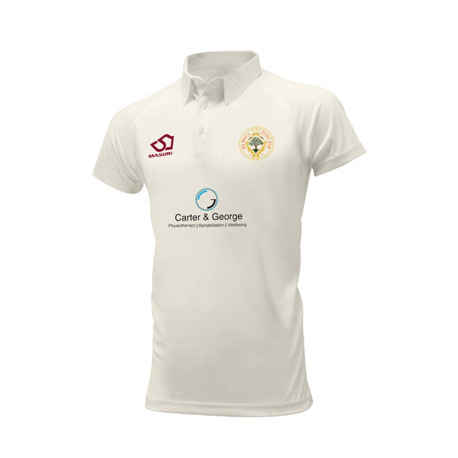Mens Short Sleeve Cricket Shirt-OLDOW