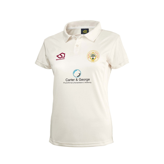 Women's Short Sleeve Cricket Shirt-OLDOW