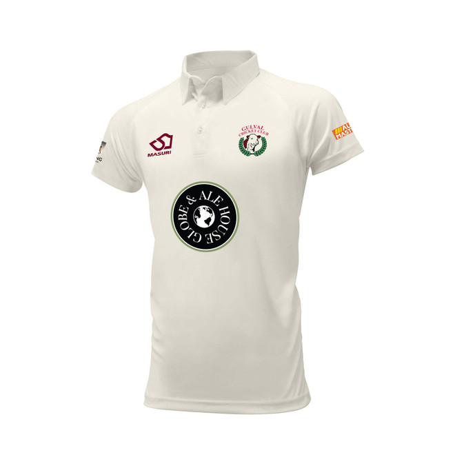 Junior Short Sleeve Cricket Shirt-GVCC