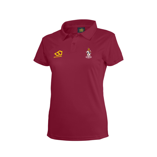 Women's Short Sleeve Coloured Cricket Shirt-SUTENNIS