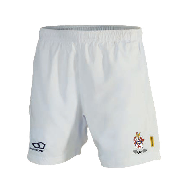 White Mens Training Short -SUTENNIS