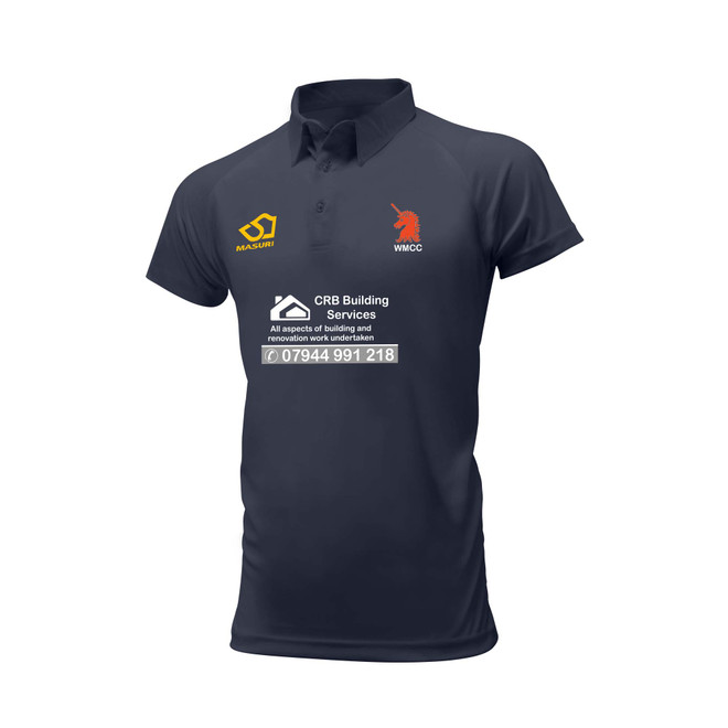 Junior Short Sleeve Coloured Cricket Shirt -WOMB2