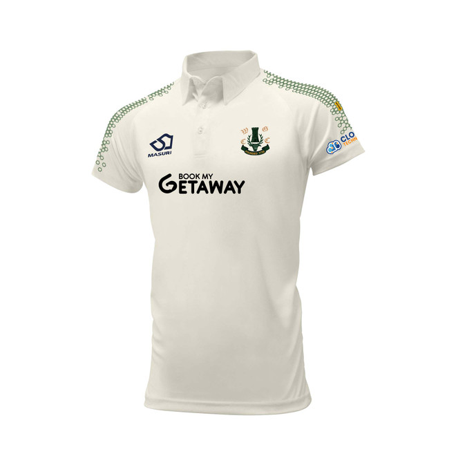 Mens Short Sleeve Cricket Shirt-WGCC