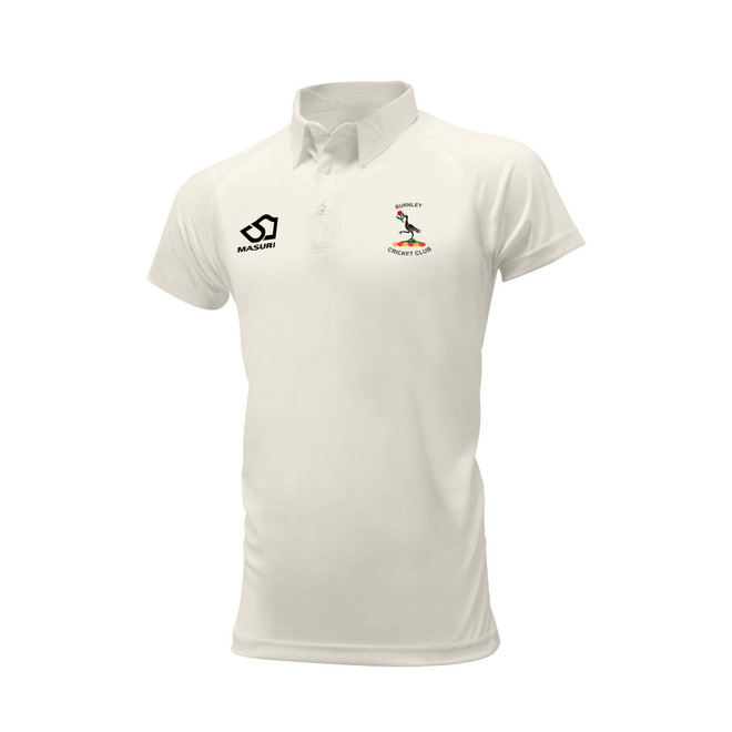 Junior Short Sleeve Cricket Shirt-BLYCC