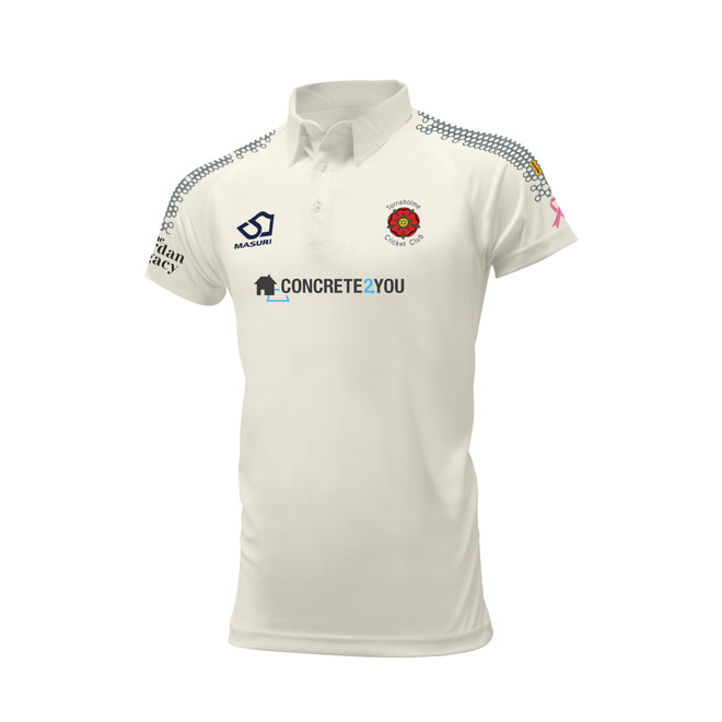 Mens Short Sleeve Cricket Shirt-TRSLC