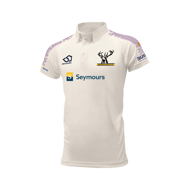 Mens Short Sleeve Cricket Shirt-BLCKS
