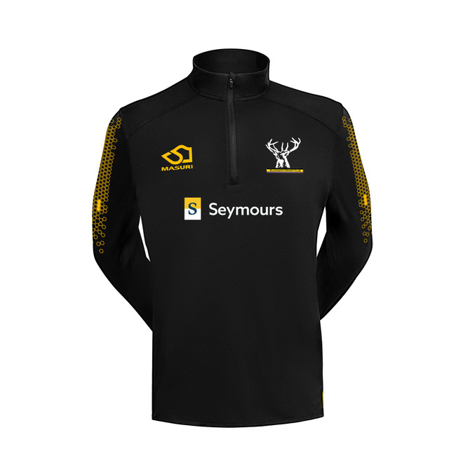 Junior 1/4 Zip Performance Midlayer-BLCKS