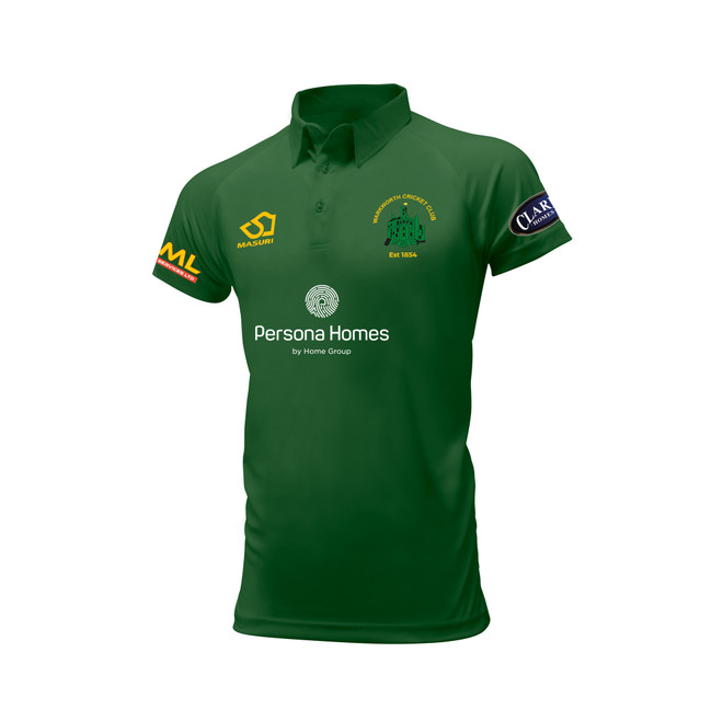 Junior Short Sleeve Coloured Cricket Shirt -WRKWTH