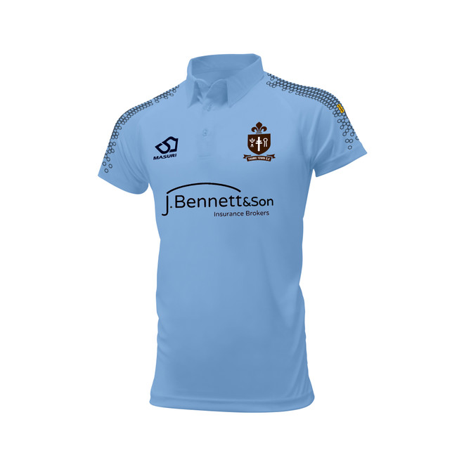 Junior Short Sleeve Coloured Cricket Shirt-THTOCC