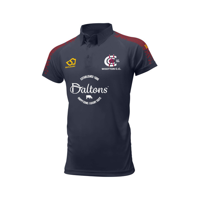 Mens Short Sleeve Coloured Cricket Shirt -WOOTCC