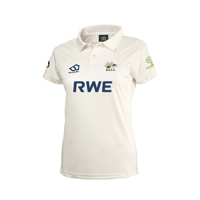 Women's Short Sleeve Cricket Shirt-BSPCC