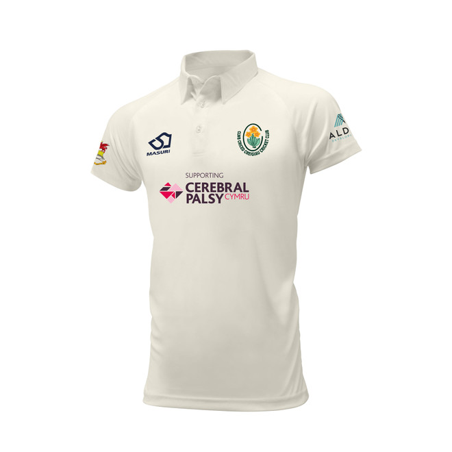 Mens Short Sleeve Cricket Shirt-CREIG