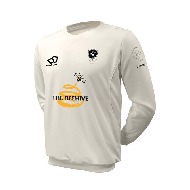 Junior Long Sleeve Cricket Slipover -HARTHI