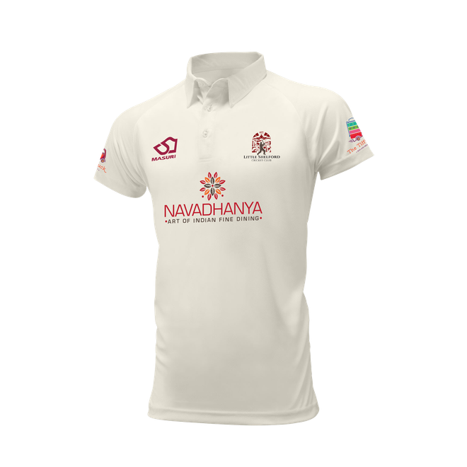 Junior Short Sleeve Cricket Shirt-LTLFORD