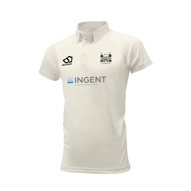 Mens Short Sleeve Cricket Shirt-MSTACC
