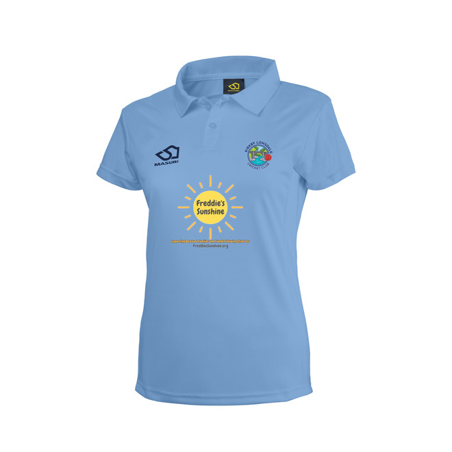Women's Short Sleeve Coloured Cricket Shirt-KIRKBY